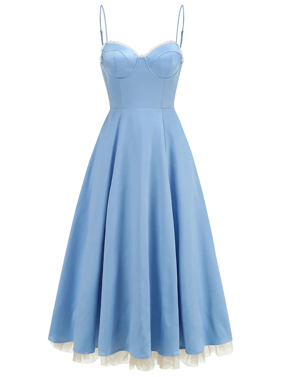 Fashion Prom Gown Elegant Luxury Evening Dress Autumn Retro Print Holiday Outfits Womens Wedding Guest Dress Woman Clothes