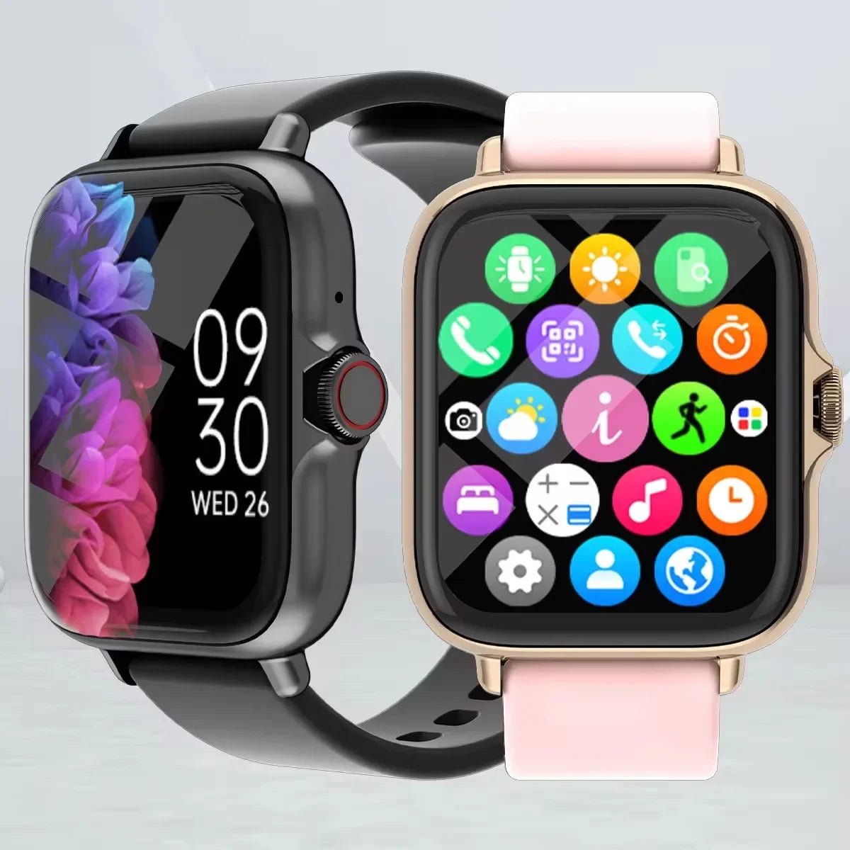 1.83" Waterproof Smart Watch – Calls, Fitness & Daily Health in One