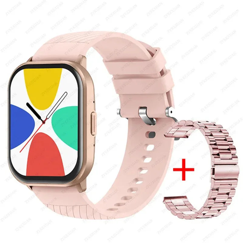 Reloj Deportivo Inteligente – Más de 100 Modos, Llamadas Bluetooth y Seguimiento de Salud Durante Todo el Día