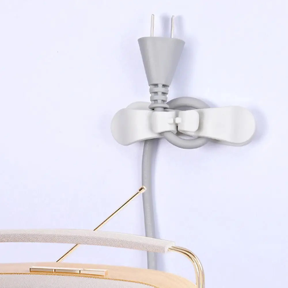 Upgraded Appliances Cord Organizer Self-Adhesive Wire Fixer Power Cord Organizer Punch-free Cable Management