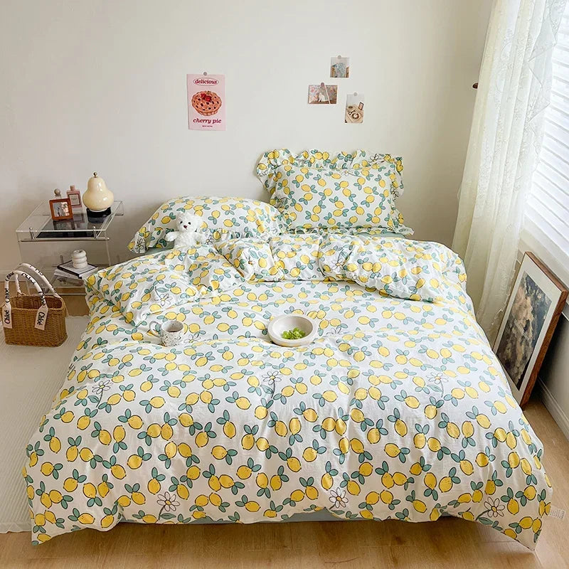 Duvet Cover Double Bed edredom casal Breathable Quilt Cover for Home 150x200 Comforter Covers (No Pillowcase)