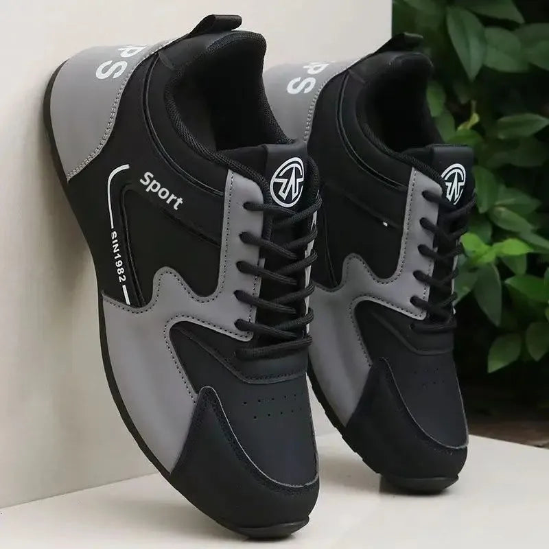 Zapatos de hombre a la moda, casuales de otoño, ligeros, impermeables, antideslizantes, deportivos, estilo "Dad Shoes", resistentes al desgaste para mediana edad y jóvenes