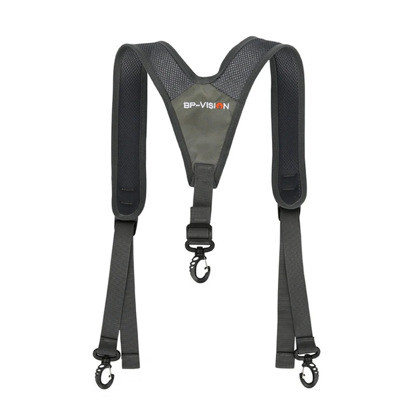 Hiking Strap Ergonomics Back Bear Polyamide Breathable Straps for Running Adjustable Buckle Outdoor Camping Accessories