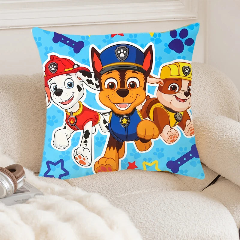 Paw Patrols Pillowcases Cartoon Anime Kawaii Pillow Covers Cute Pillow Cases Kids Bedroom Room Home Decoration Birthday Gift