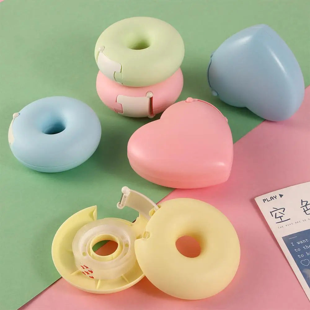 Girls Easy Tear Cosmetic Tools Candy Color Eyelash Extension Tape Cutter Tape Cutter Grafting Eyelash Adhesive Tape Holder
