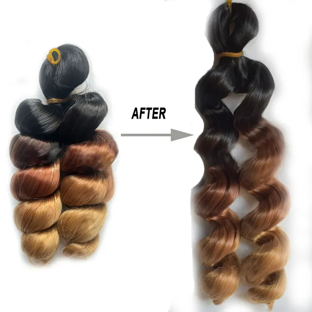 Cabello de ganchillo French Loose Wave