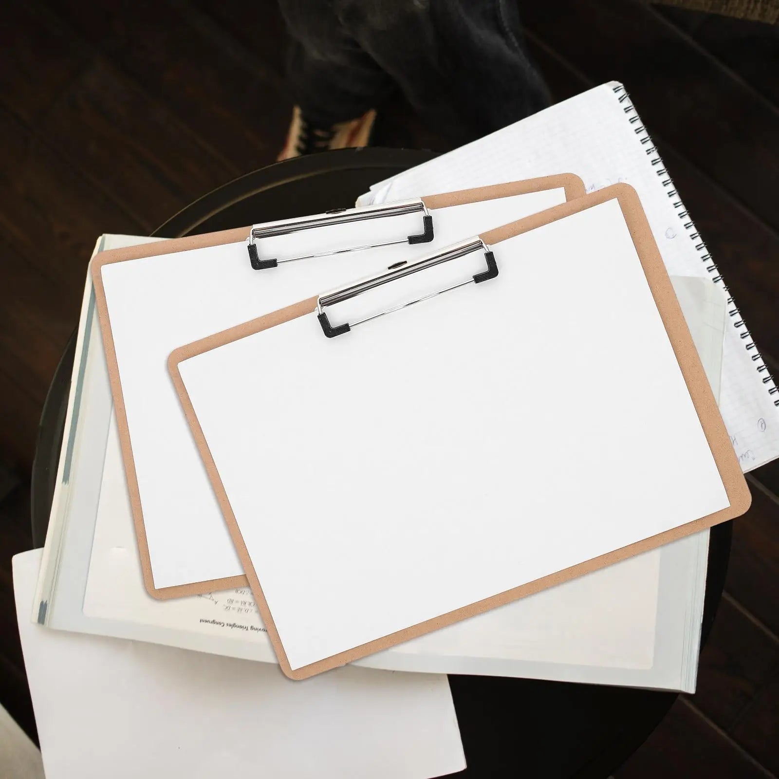 10 Pcs File Clamps Document Clips Clipboard Mountable Stationery Supplies Holder for Boards Whiteboard