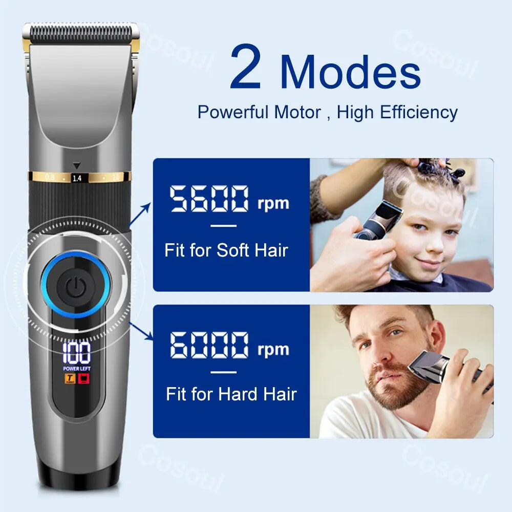 Hair Clipper Electric Hair Cutting Machine Husband Hair Trimmer for Man Shaver Barber Professional Beard Trimmer Hair Cutter