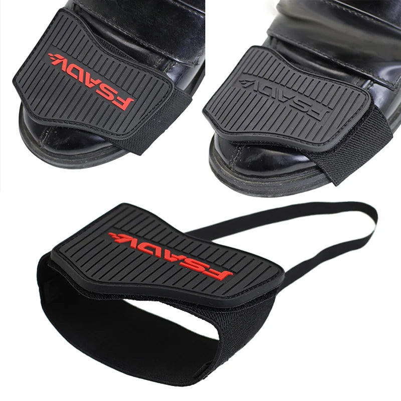 Motorcycle Shift Pad Gear Shoe Cover Durable Lightweight Boot Protector Adjustable for Riding Moto Accessaries