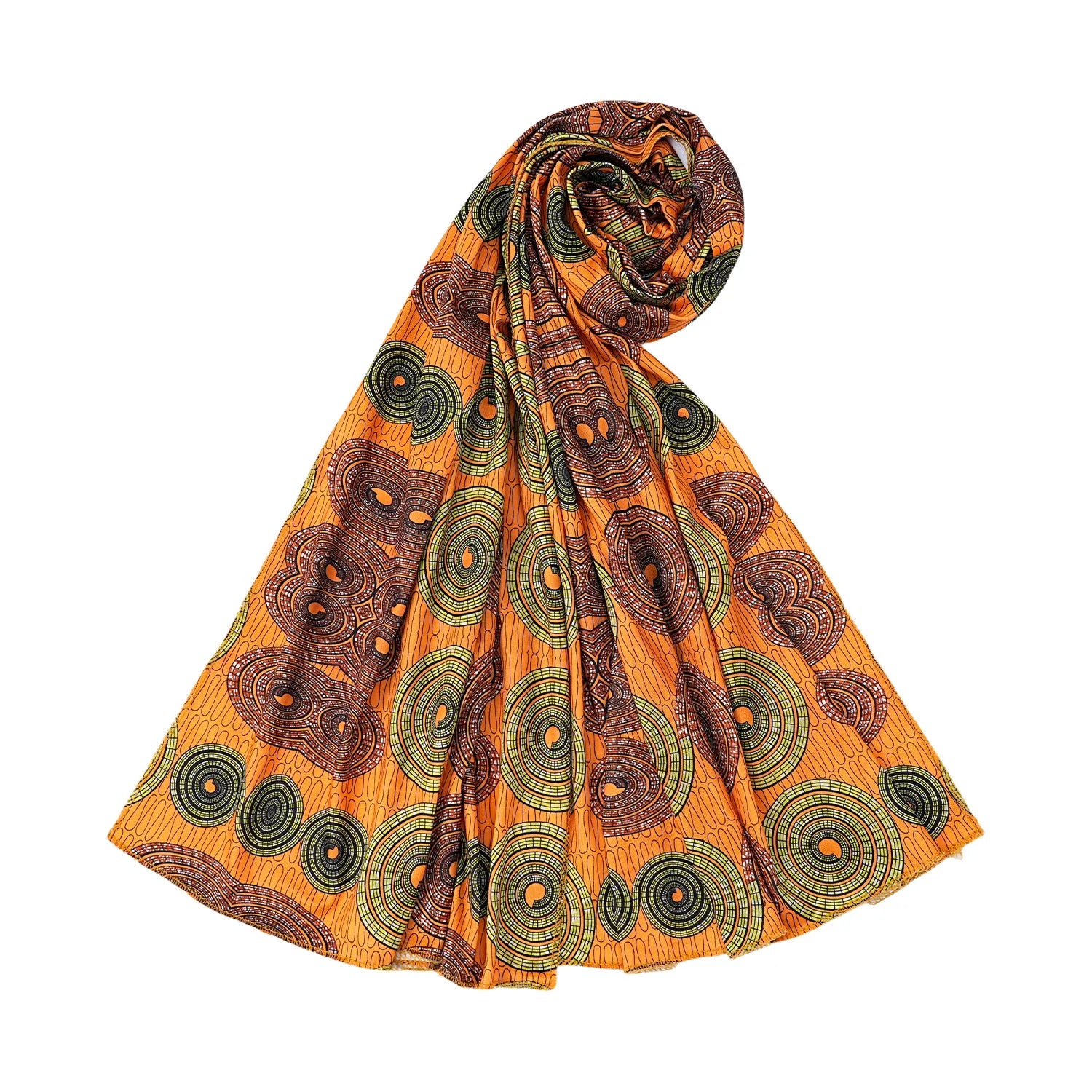 New African Pattern Headscarf Bonnet Muslim Women Turban Hijab Caps Islamic Scarf Turban Bonnet Ladies African Wrap Head Scarves