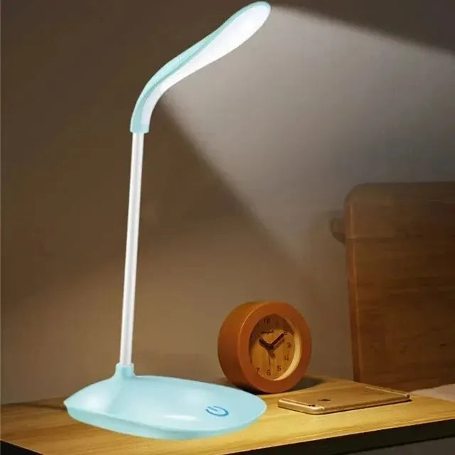 LED Reading Desk Lamp Portable Desk Lamps USB Charging Table Light Touch Dimming Learn Eye Protection Light Room Office Lighting