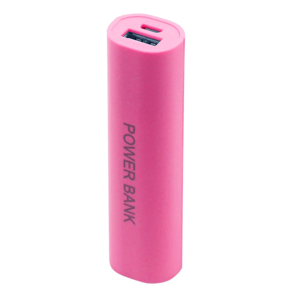 New Portable Mobile USB Power Bank Charger Pack Box Battery Case For 1 x 18650 No battery