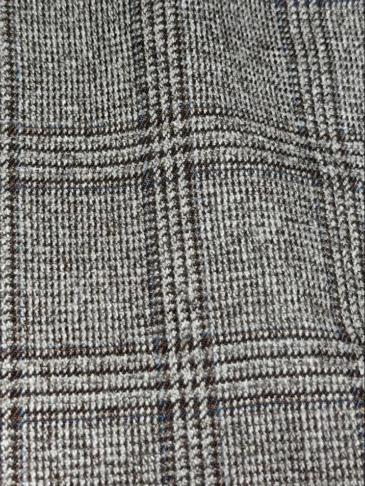 Mens Vintage Business Vest Plaid Classic Coat Tweed Slim Fit Formal Waistcoat for Wedding Groomsmen