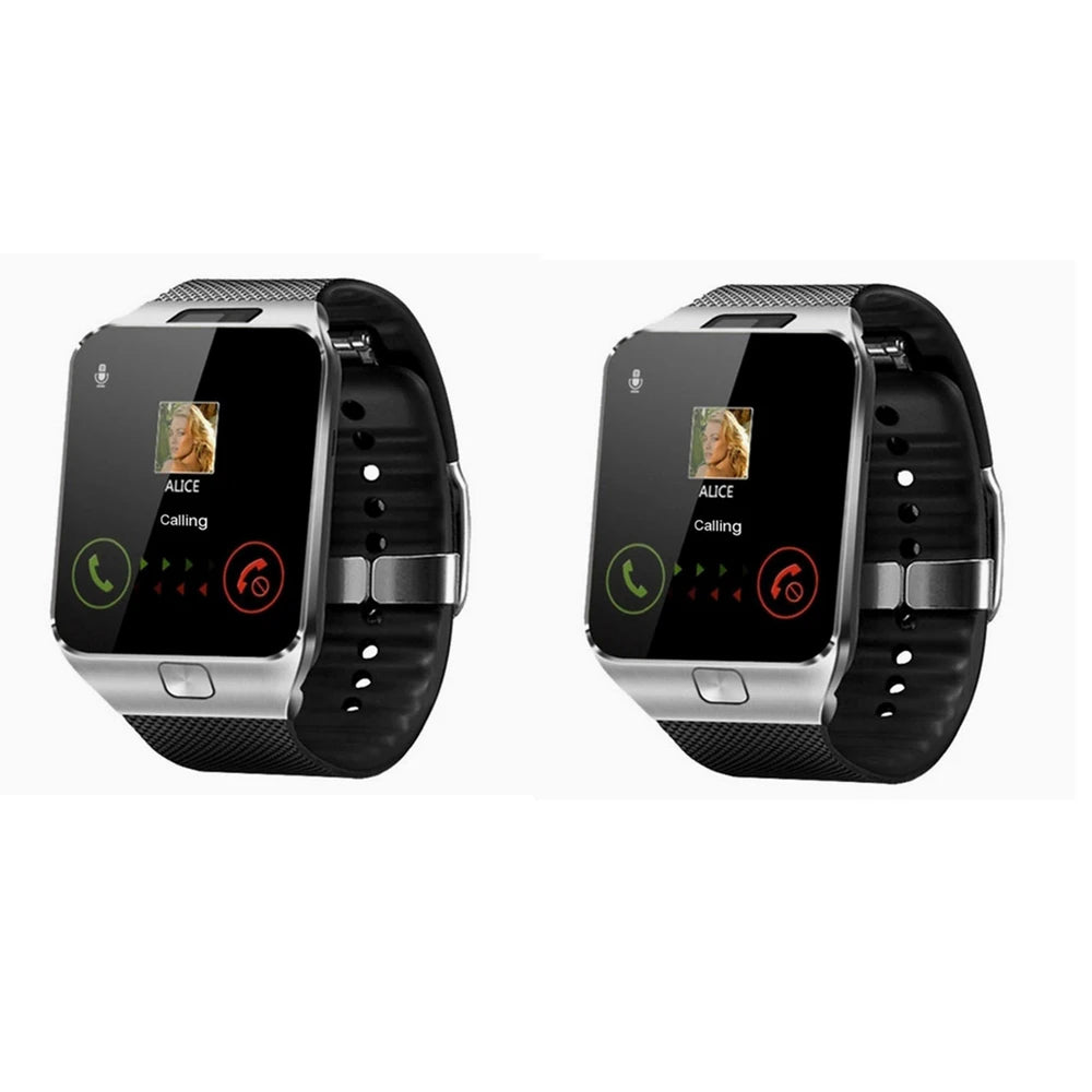 DZ09 Smart Watch IP67 Bluetooth Music Smartwatch Camera With SIM Card Call Smart Watch Men Women Reloj Inteligente For Android