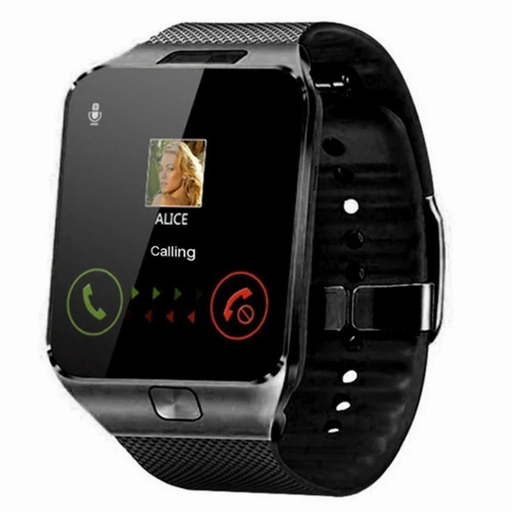 DZ09 Smart Watch IP67 Bluetooth Music Smartwatch Camera With SIM Card Call Smart Watch Men Women Reloj Inteligente For Android