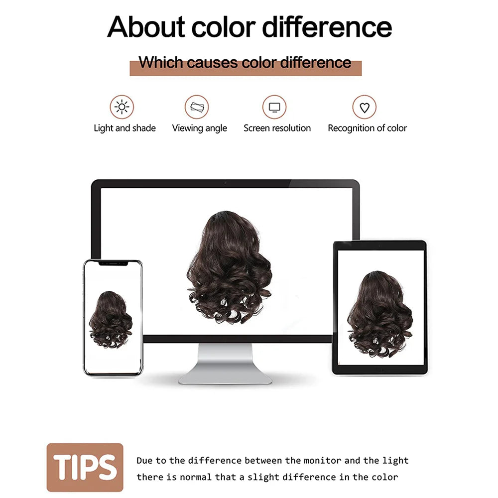 Short Synthetic curly Drawstring Ponytail extensions with Clip in Hairpieces for Women daily use that beginners friendly