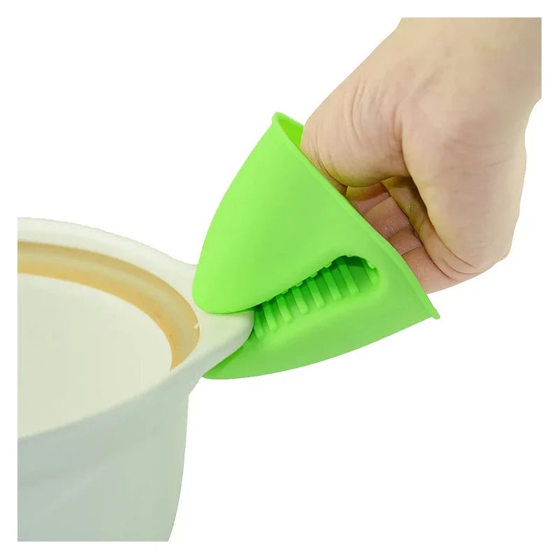 1Pc Oven Mitts Silicone Heat Resistant Pinch Mitts Cooking Pinch Grips Pot Holder and Potholder for Kitchen