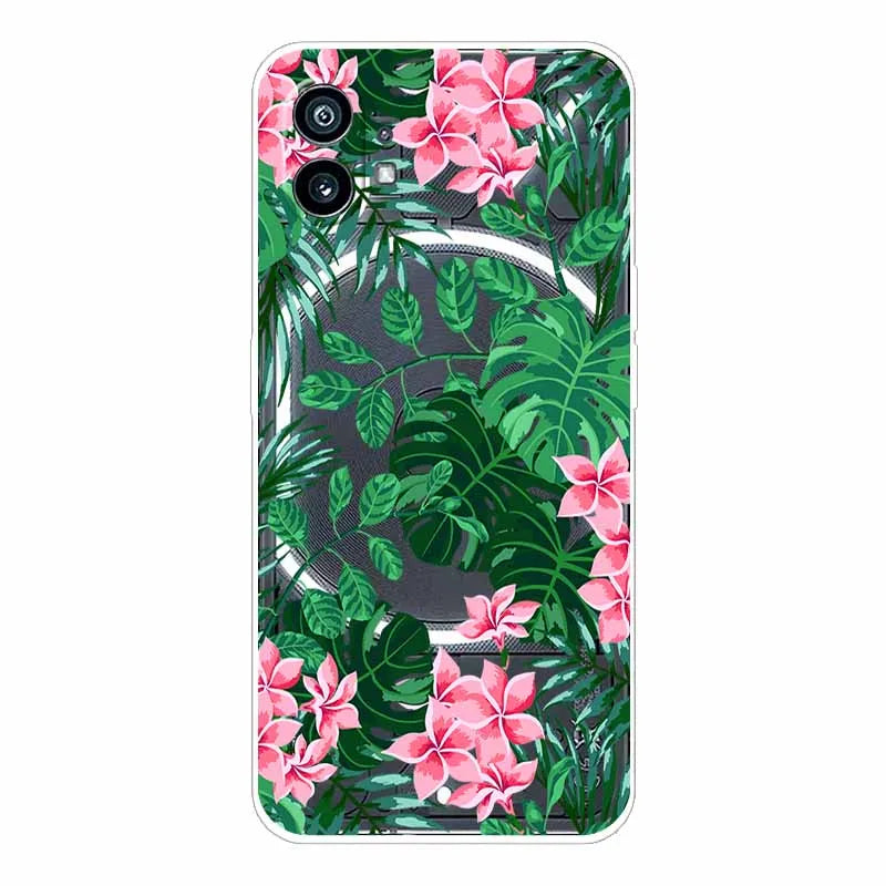 Case for Nothing Phone 1 Cover Transparent Soft TPU Silicone Cases for Nothing Phone One Phone 1 Clear Coque Cute Phone1 2022