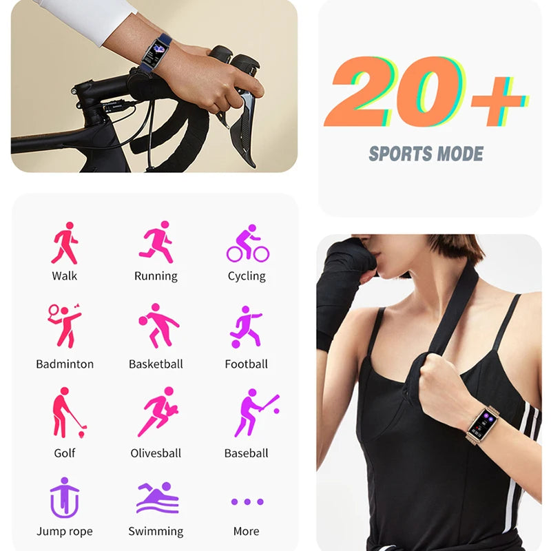 Nuevo reloj inteligente deportivo para hombre y mujer, pantalla táctil completa de 1,47 pulgadas, rastreador de actividad física GPS, Smartwatch con clasificación IP67 resistente al agua para teléfonos Android e iOS