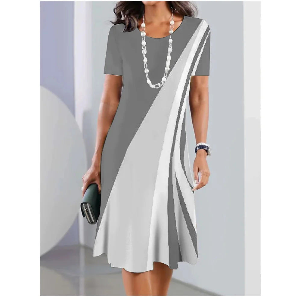 Vestido Elegante de Verano para Mujer – Tejido Suave y Fluido