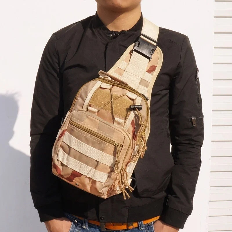 Mochila táctica de hombro Rover EDC para exteriores CCW, bandolera impermeable para senderismo, camping, bolsa de tiro oculta, mochila de caza
