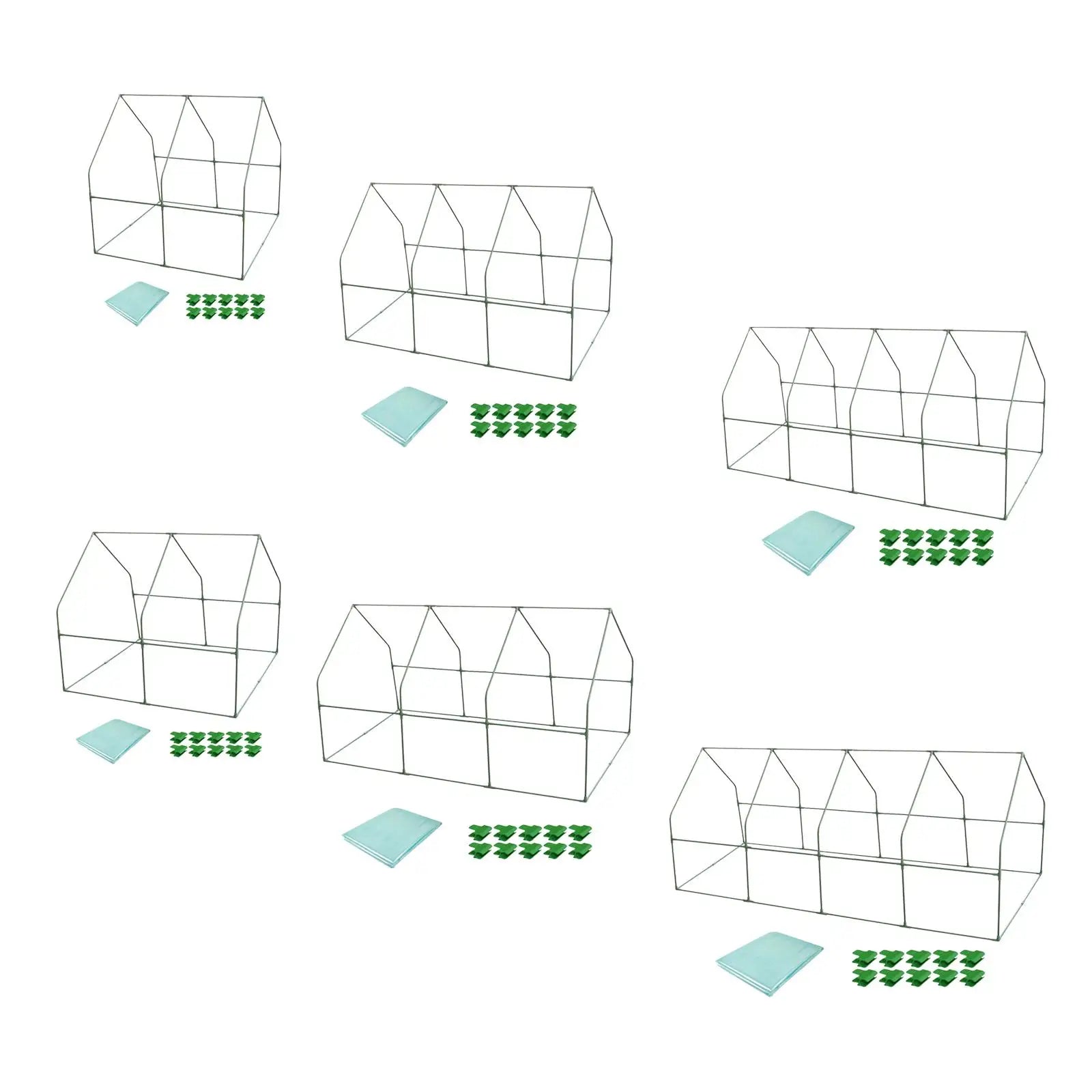 Mini drivhus Drivhus planteskole plantedeksel telt hage drivhus plante varmt hus for innendørs bakgård utendørs hagearbeid