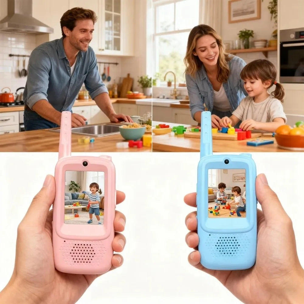 Kids Video Walkie Talkies (2PCS)