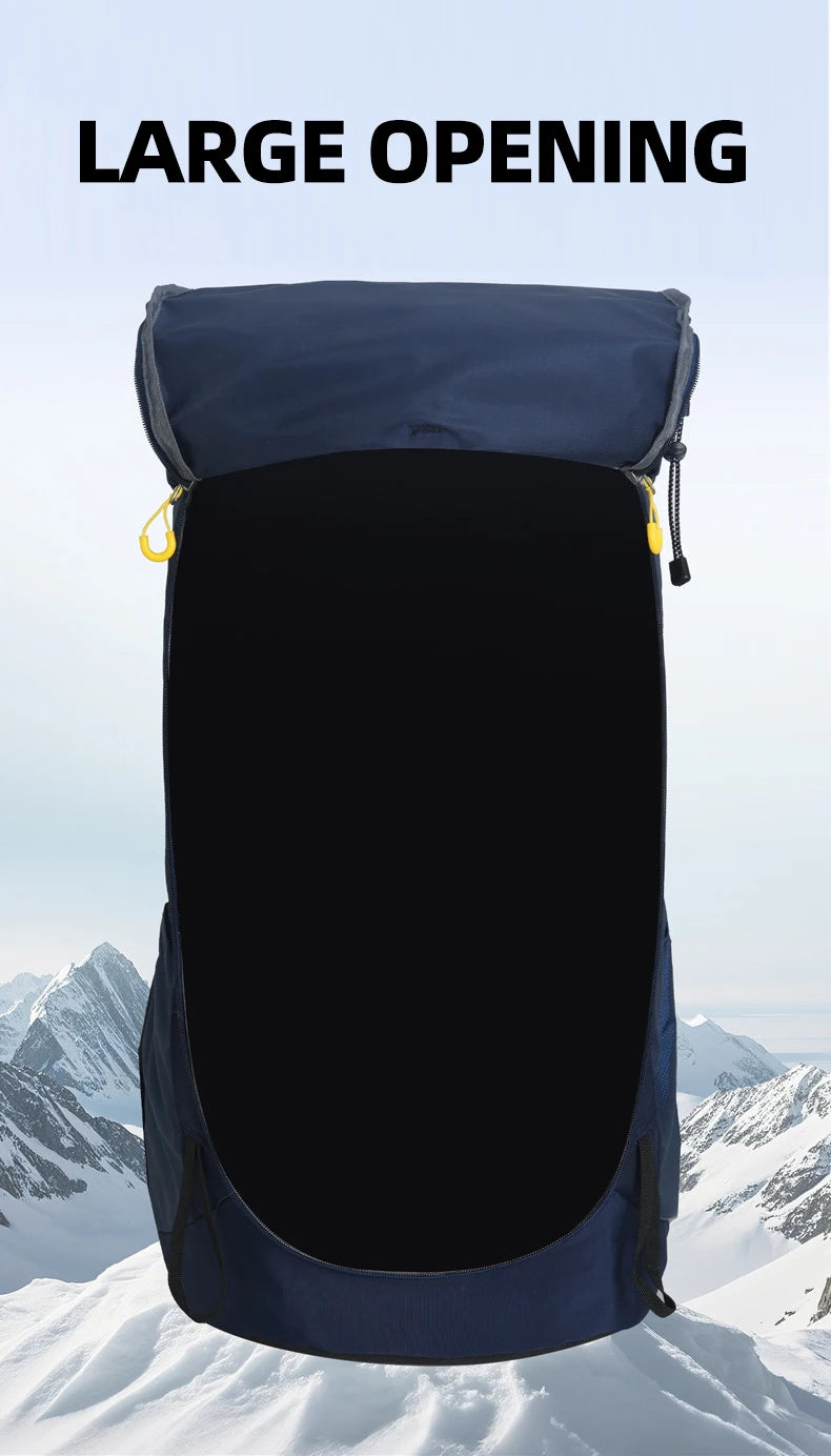 Hiking Backpack With Rain Cover Outdoor Camping Climbing Trekking Bag Large Sport Gear Organiser Daypack Travel Luggage Rucksack