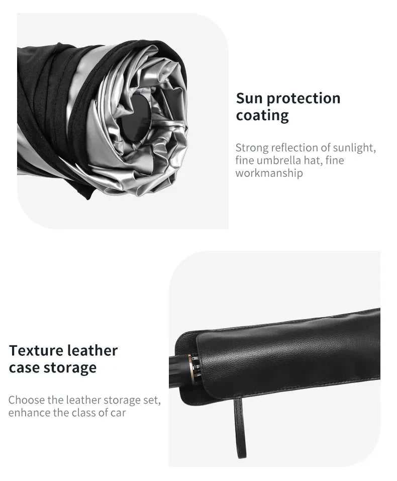 For Peugeot 206 207 208 301 307 308 408 508 607 2008 3008 4008 5008 GT RCZ Car Windshield Sun Shade UV Ray Reflector Umbrella