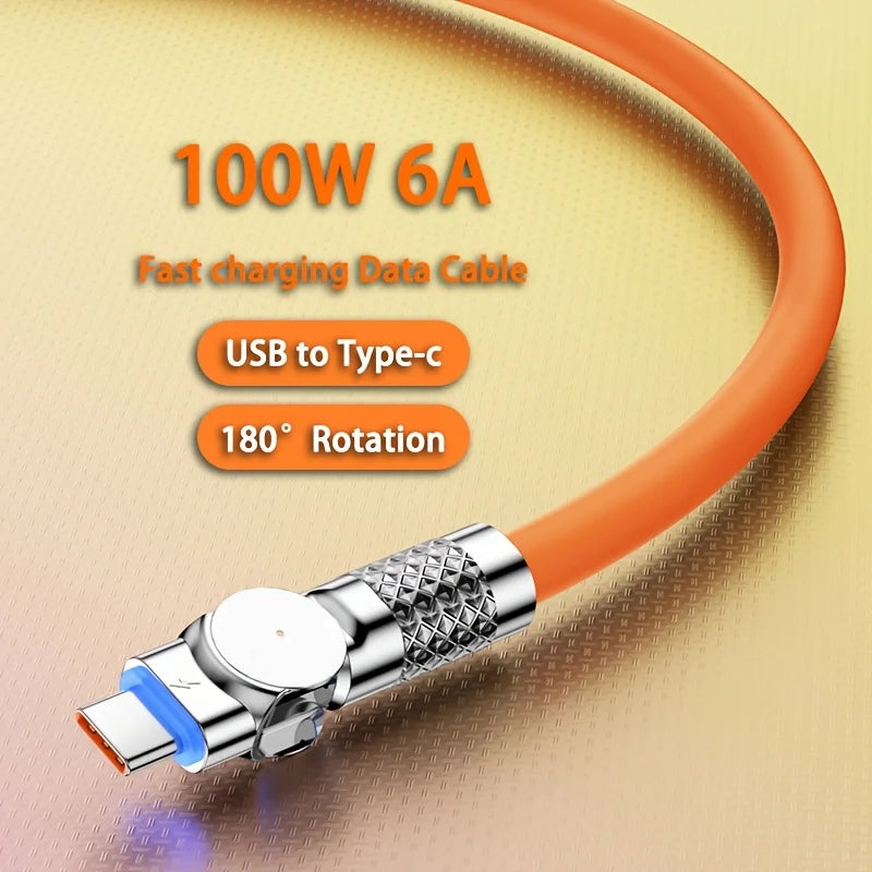180° hurtigladekabel