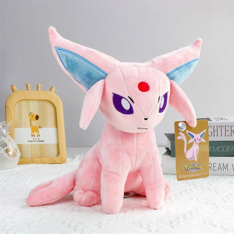 Oringinal Plush Toys Eevee Evolution Sylveon Umbreon Espeon Sylveon Glaceon Jolteon Stuffed Animals Peluche Dolls Gifts