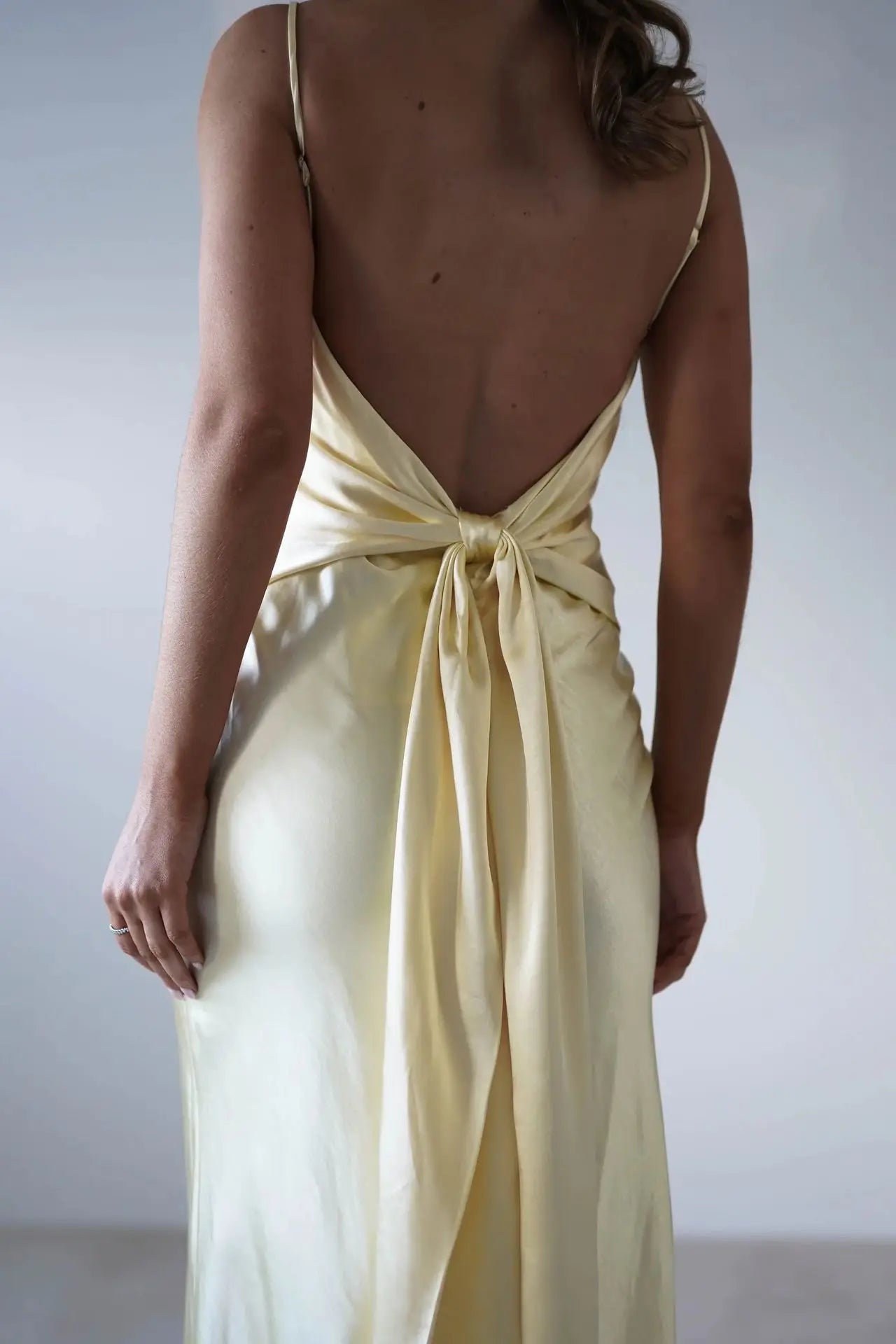 New Dresses  Woman Fashion Summer Women's Clothing Sexy Halter Satin Fashion Strappy Skirts