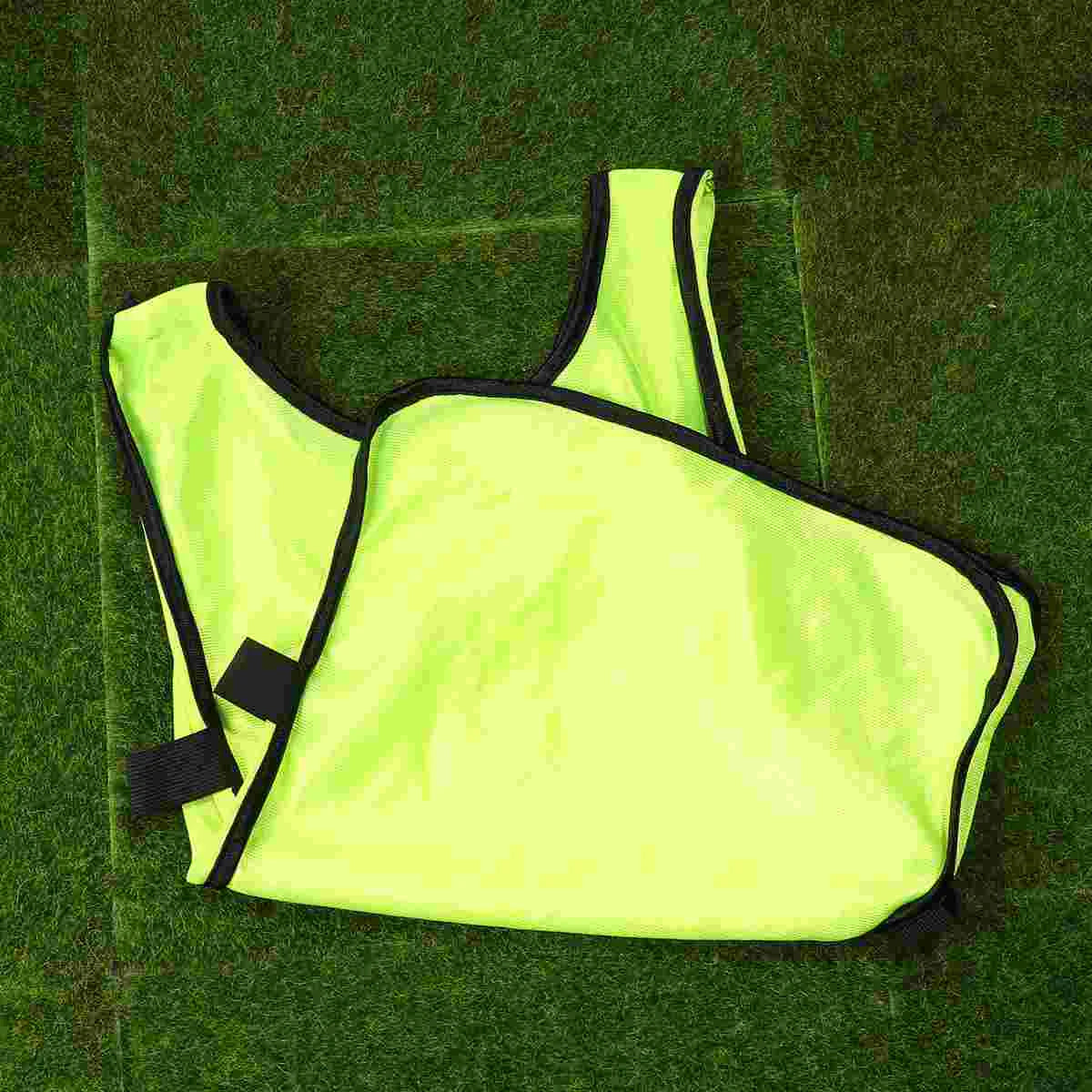 6 Pcs Training Vest Football Kids Practice Equipment Pinnies Youth Sports Basketball