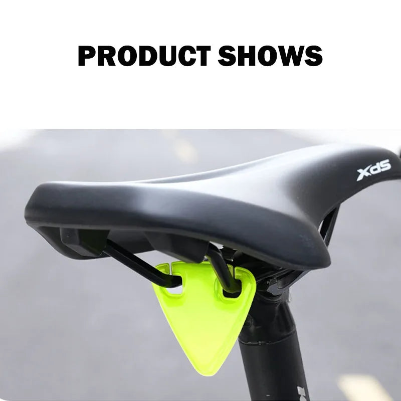 Bright Cycling Reflector Portable Road Bicycle Reflector Ultralight MTB TPU Reflective Triangle Bike Accessories