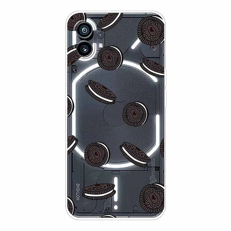 Case for Nothing Phone 1 Cover Transparent Soft TPU Silicone Cases for Nothing Phone One Phone 1 Clear Coque Cute Phone1 2022