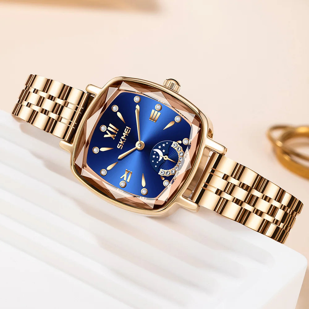 Luxury Watch for Woman Waterproof Stainless Steel Quartz Ladies Watch High Quality Women's Watches Elegant Female Clock