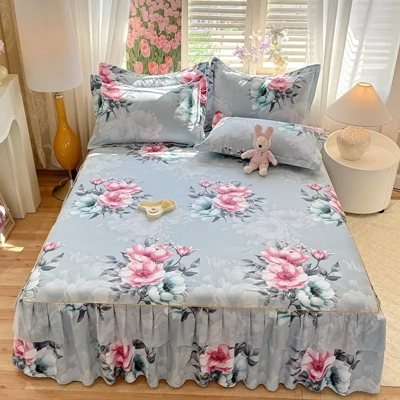 Par de fundas de almohada ultrasuaves con estampado floral