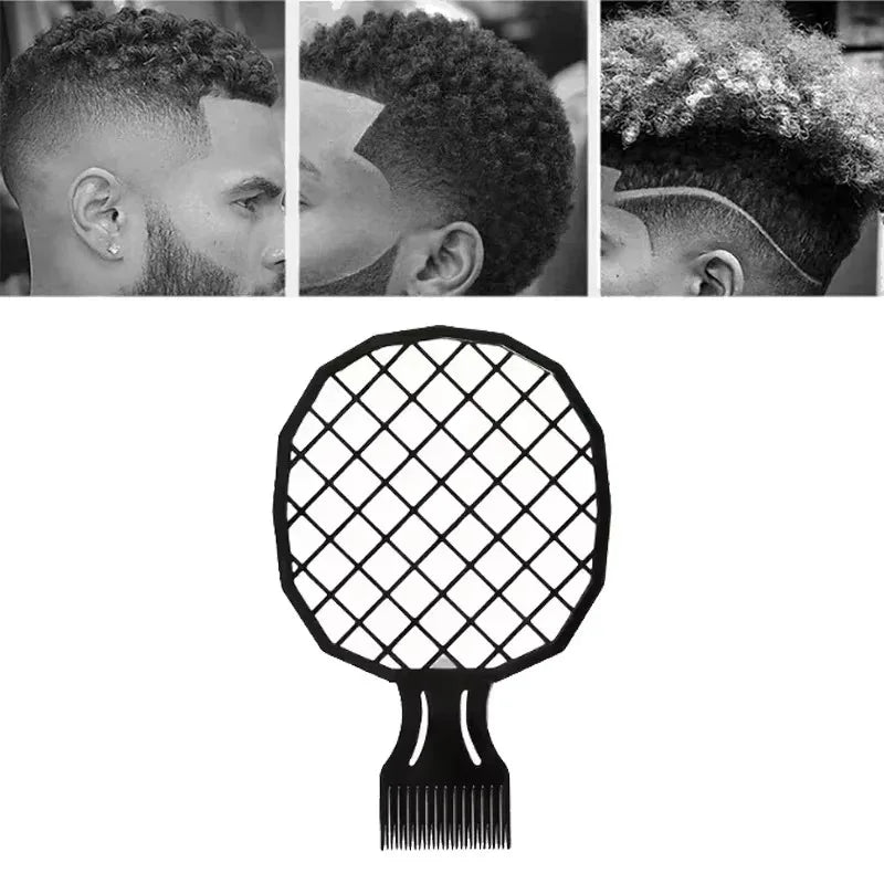 Peigne twist Afro pour dreadlocks et boucles - Outil de peignage double embout pour boucles