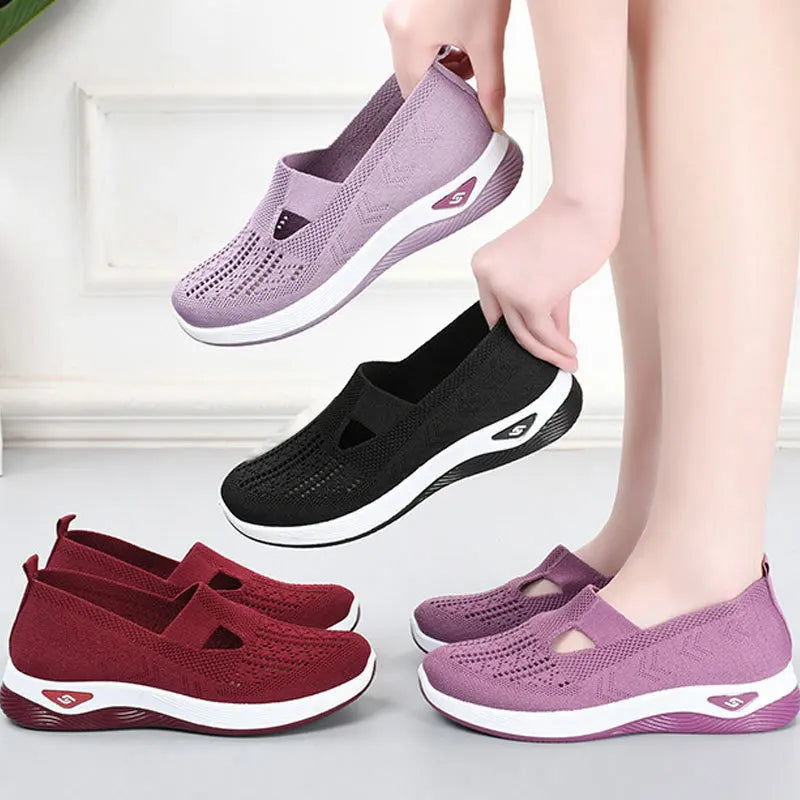 Women's Shoes Summer Casual Sneakers Breathable Mesh Chunky Sole Affordable Free Shipping