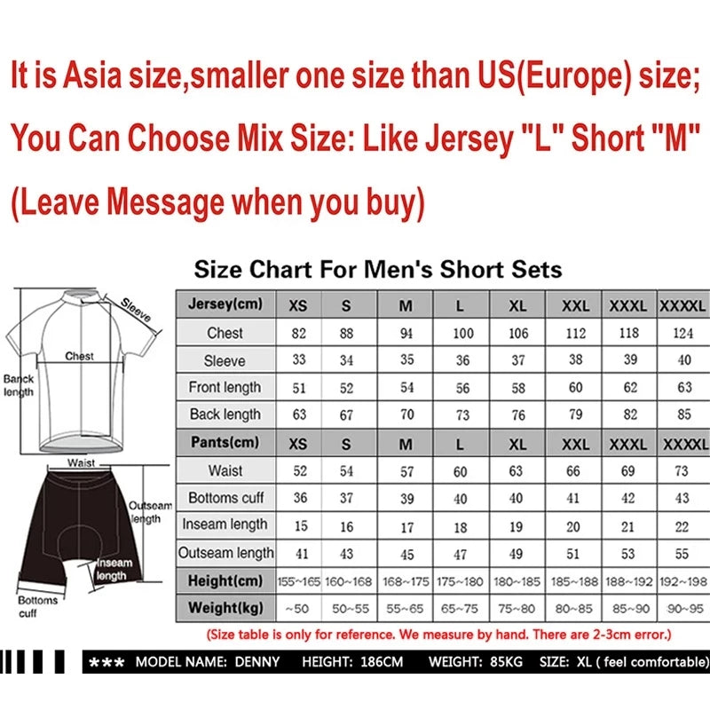 2025 Pro Team Bicycle Clothing Men New Road Bike Wear Racing Clothes Breathable Cycling Jersey Set Ropa Ciclismo Maillot