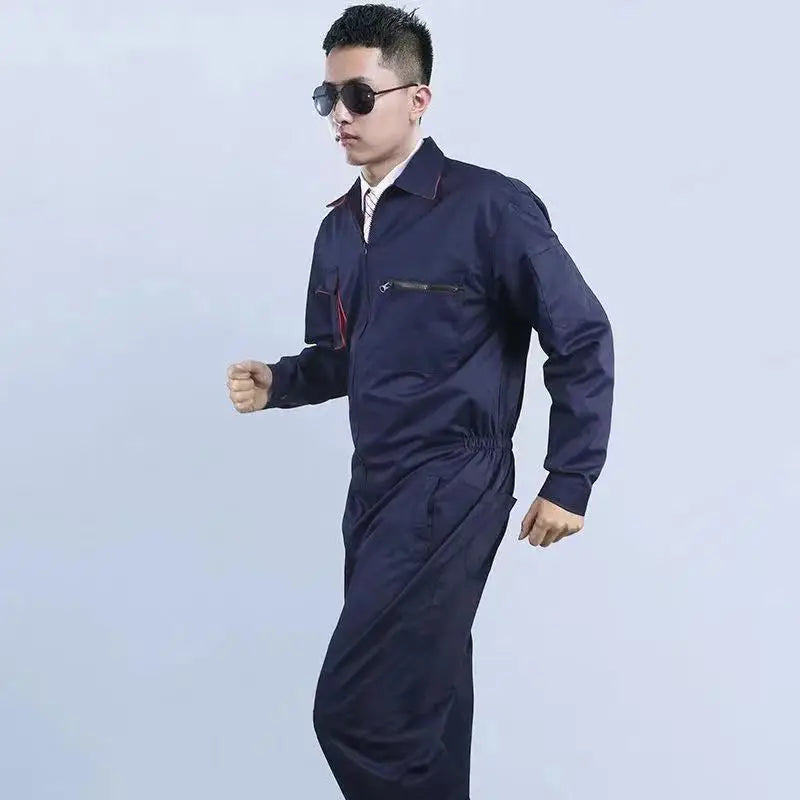 Work Overall Uniform Men Women Working Coveralls Welding Suit Car Repair Workshop Mechanic Plus Size Clothes