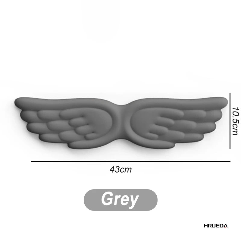 Mechanical Keyboard Mouse Wrist Rest Computer Keyboard Laptop Angel Wing Memory Foam Mouse Cushion Support Pad Wrist Support