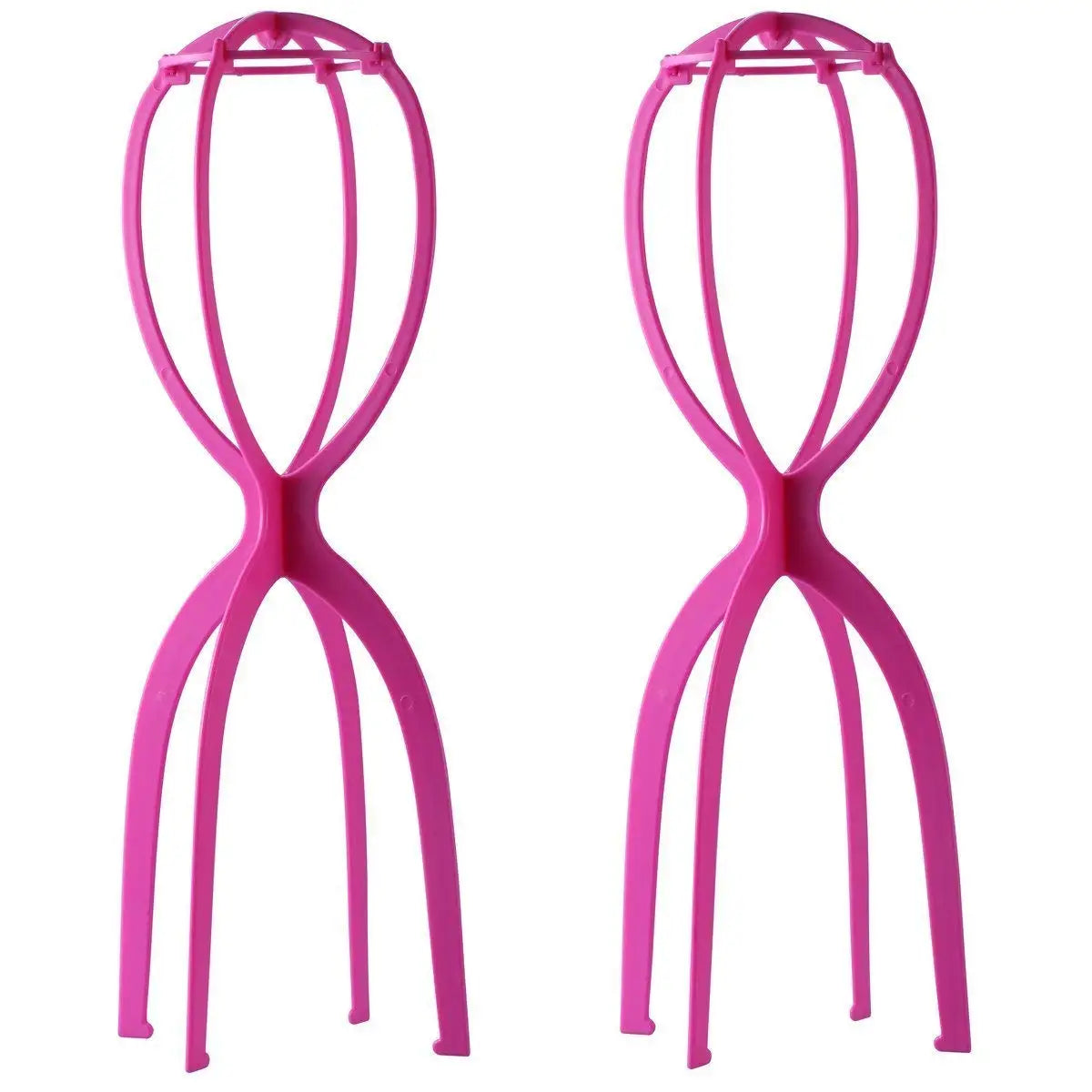 2-Piece Collapsible Wig Stand Set