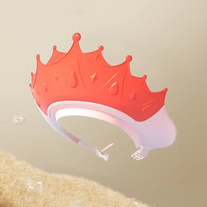 Gorros de baño para bebés, protectores de oído infantiles, gorro de ducha para niños, protector de cabeza para baño, gorro de ducha ajustable para lavar el pelo