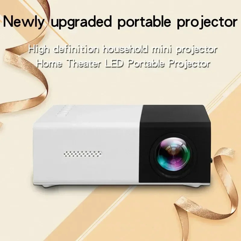 Smart Projector 1000 Lumens, WiFi 6 Bluetooth 5.3, Android 12 with Auto Focus, 4K HD for Home Theater &  Outdoor Camping