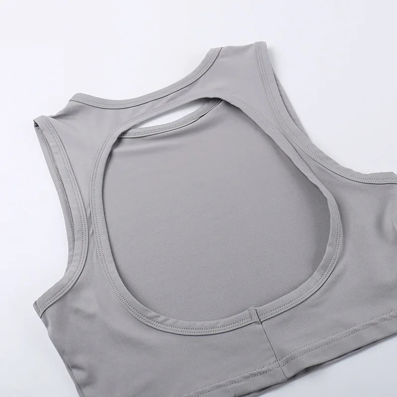 Pink Pleat Skirt Set Women Sexy Backless Tank Top and Mini Skirt Outfits Summer Elegant Solid Basic Casual Two Piece Set 2024