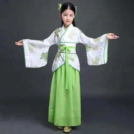 Disfraz de Hanfu Yukata para Niñas