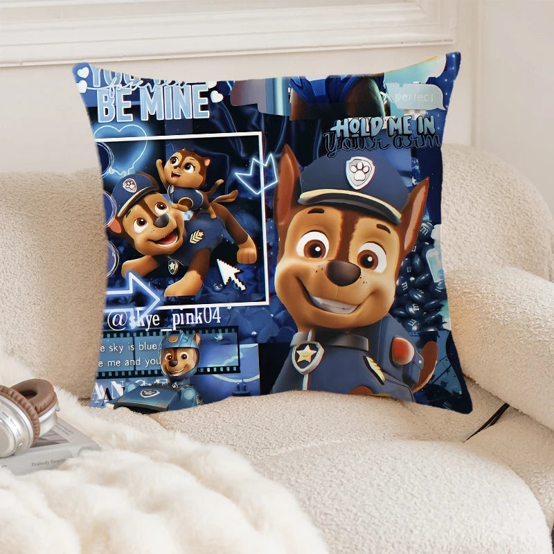 Paw Patrols Pillowcases Cartoon Anime Kawaii Pillow Covers Cute Pillow Cases Kids Bedroom Room Home Decoration Birthday Gift