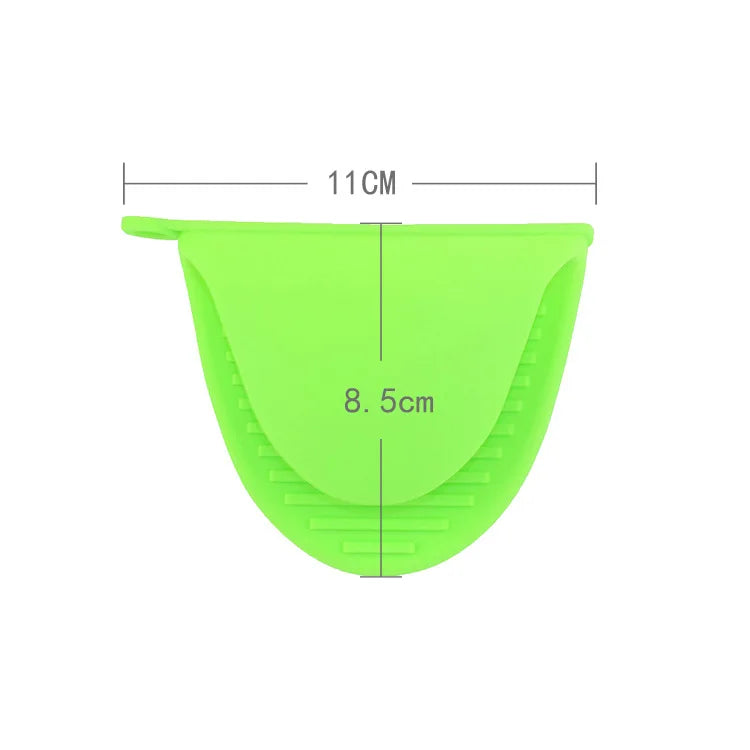 1Pc Oven Mitts Silicone Heat Resistant Pinch Mitts Cooking Pinch Grips Pot Holder and Potholder for Kitchen