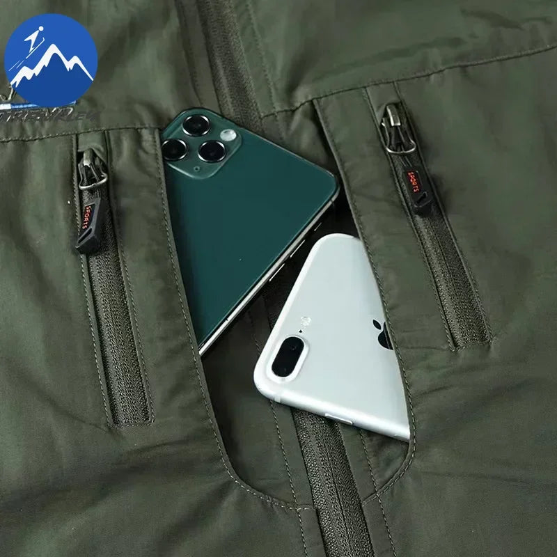 Sleeveless Jacket Vest Men Summer Cargo Climbing Hunting Waistcoat Club Photographer Fishing Vests Camping Working Clothes